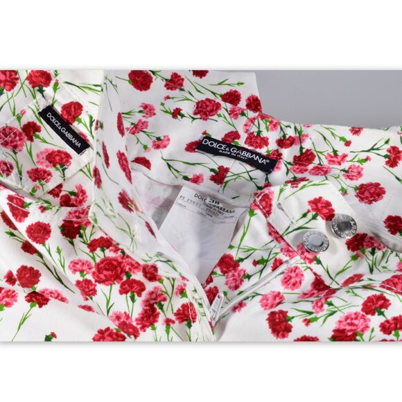 New Dolce & Gabbana Women's Capri Pants Italy Size 38 - Picture 3 of 6